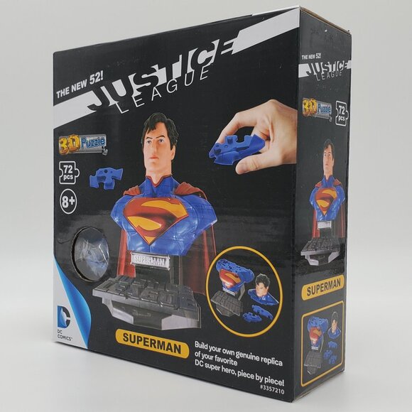 DC Comics Justice League Superman 3D Puzzle 72 Pieces The New 52 (LAST ONE) - Picture 3 of 5